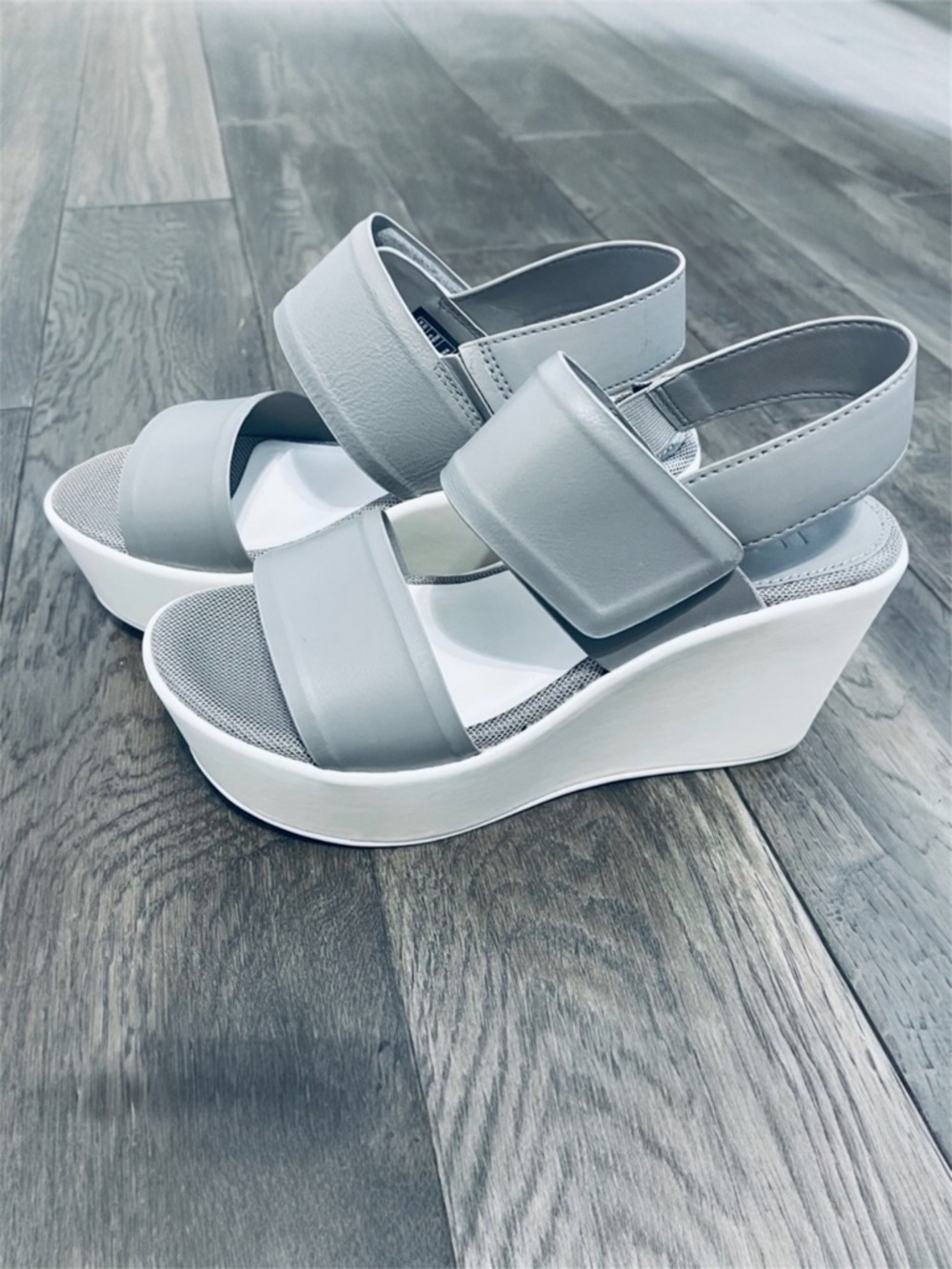 G-Star Raw Core Strap Flatform Wedge Leather Strap Sandals Size 5 230cm New